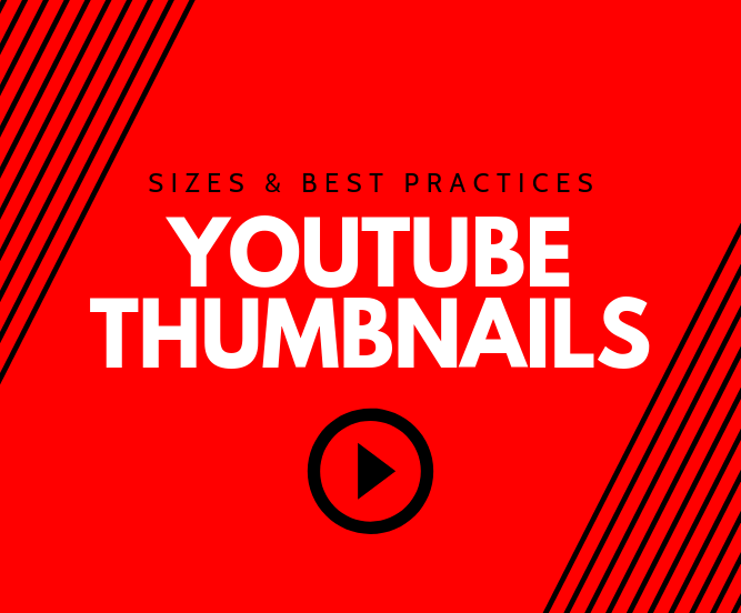 Size Guide: How to Create  Thumbnails + Profile Pictures
