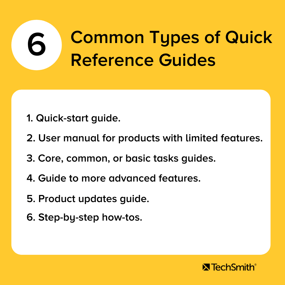 quick reference guide design templates