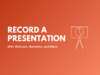 recorded presentation example