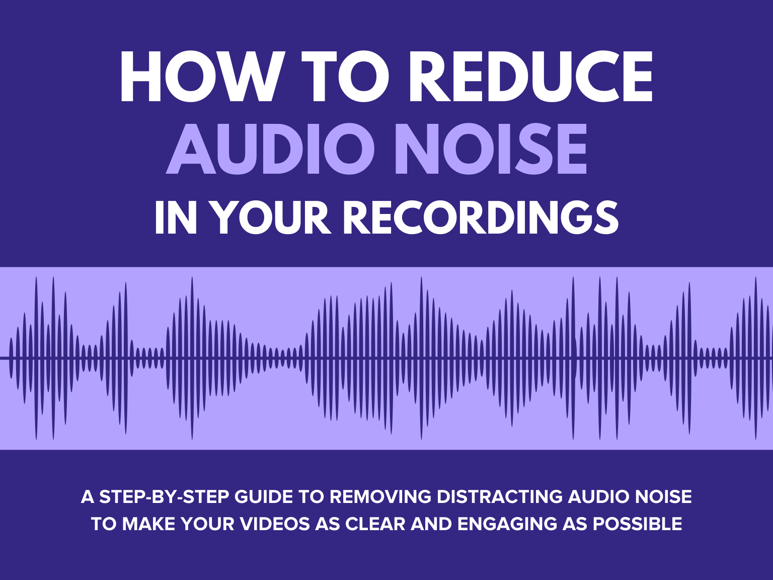 how to remove high pitched noise audacity