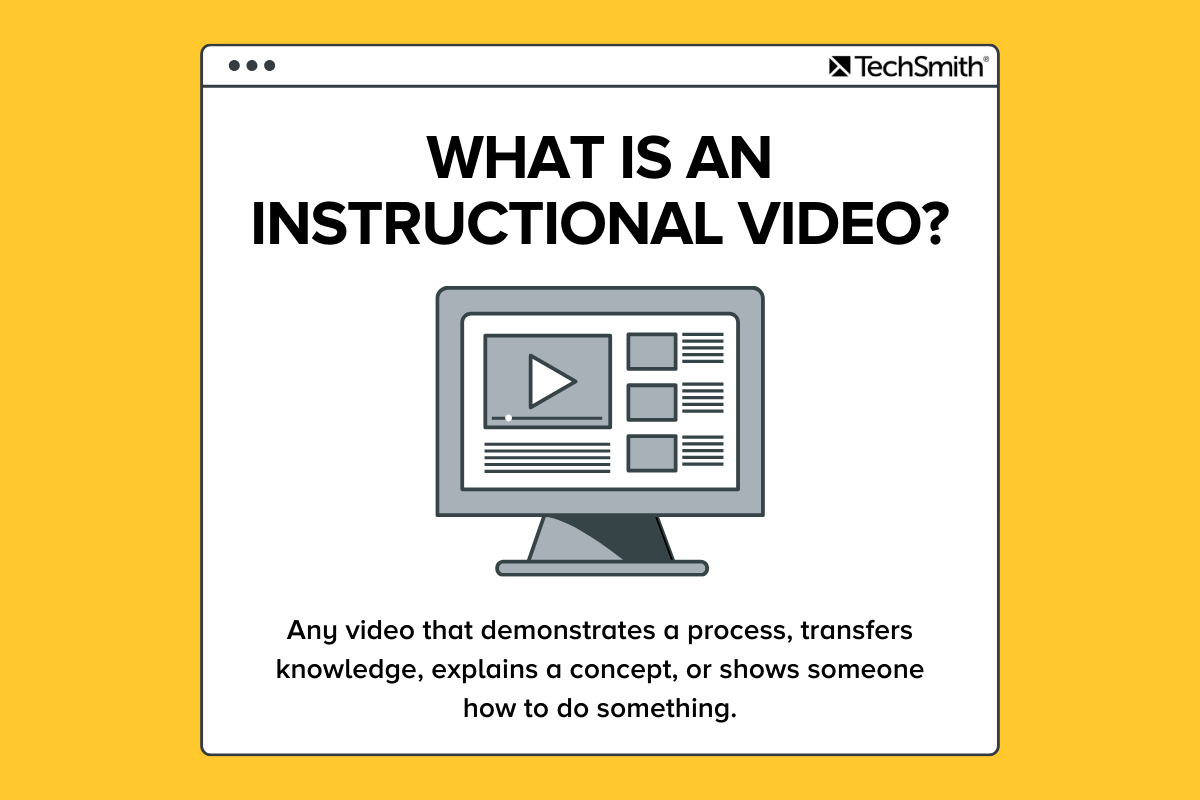 How to Make Instructional Videos? The TechSmith Blog