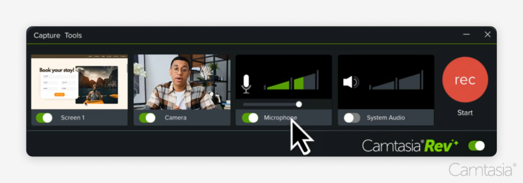 Camtasia Recording Window