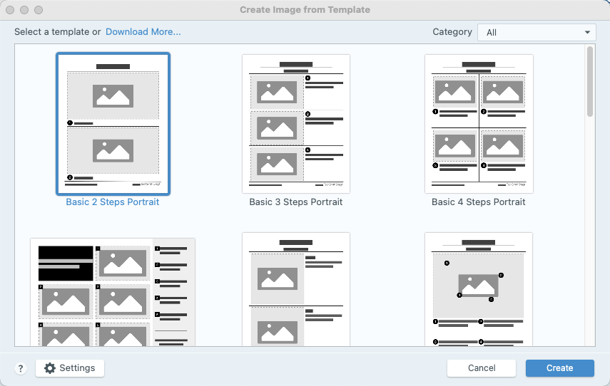 How to create a training manual with Snagit's template options.