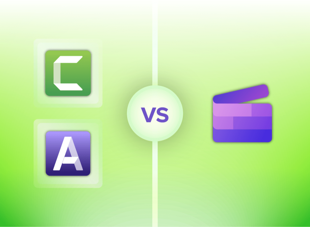 Camtasia vs. Clipchamp