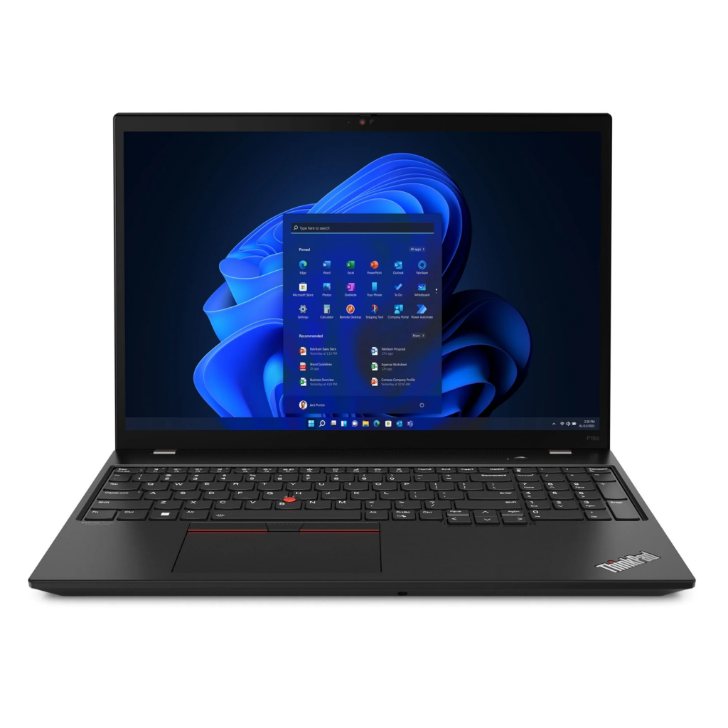 Lenovo ThinkPad p16s Gen 2 AMD.