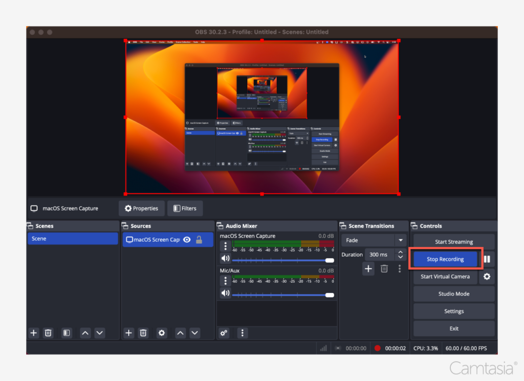 OBS Studio interface.