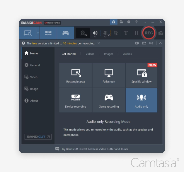 Bandicam Screen Recorder - A high-performance video recording software