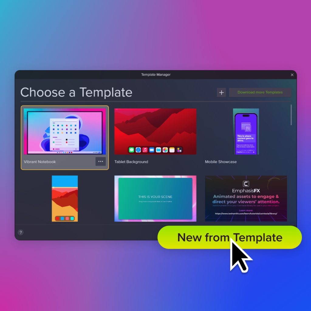 Video Templates - Camtasia | TechSmith