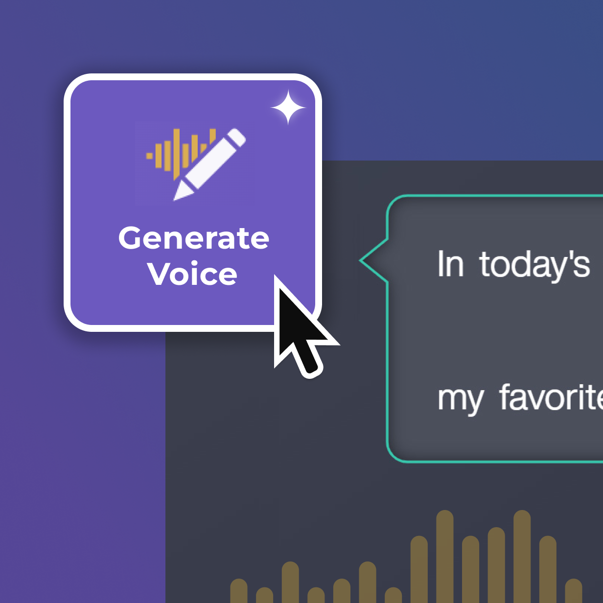 Camtasia Audiate's AI voice replacement options for transcribed content.