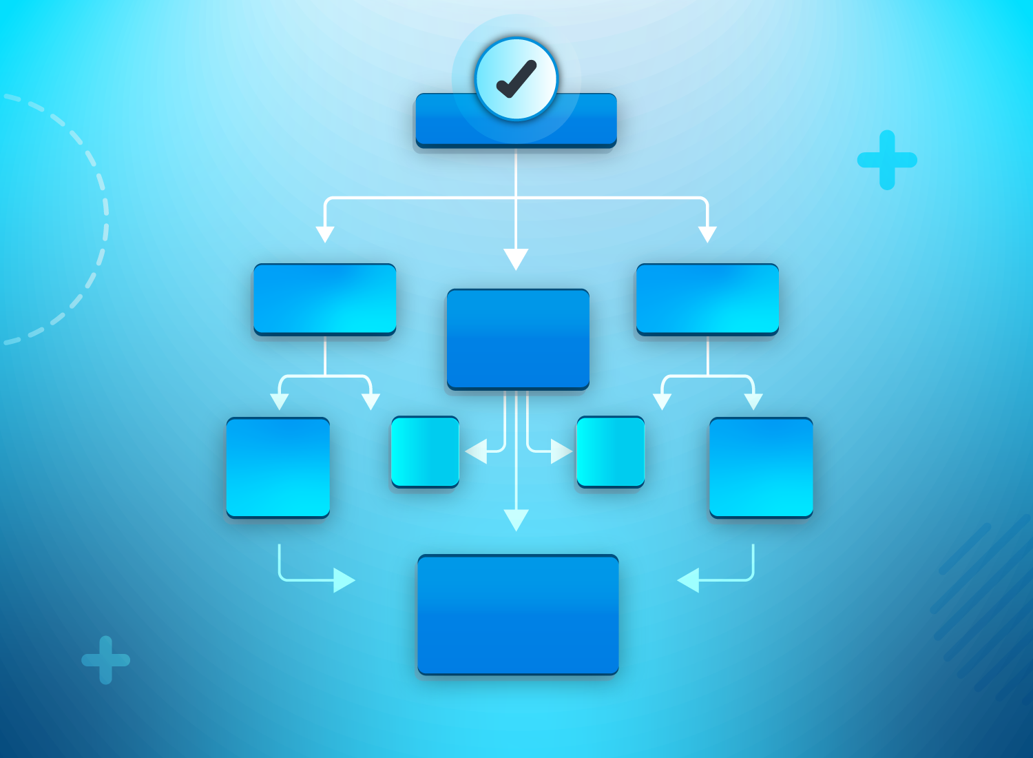 blue process map