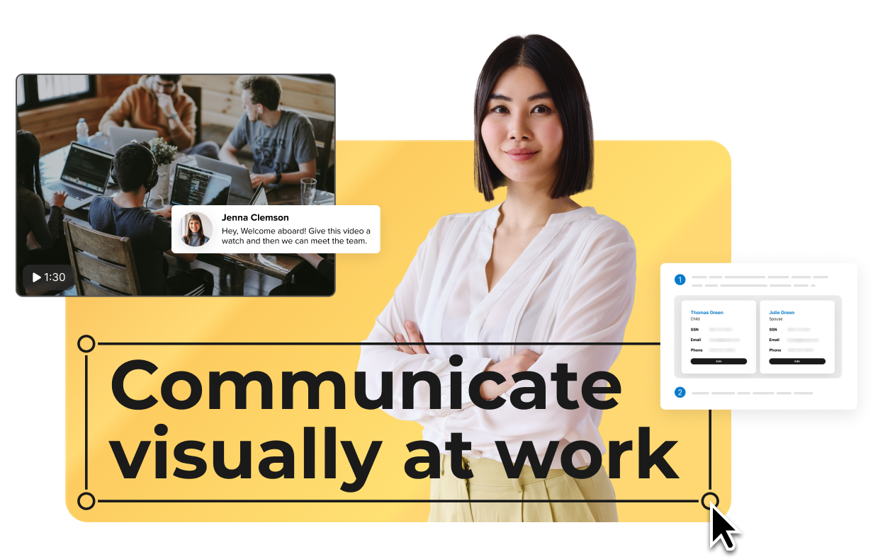 Communicate visually at work