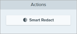 Smart Redact button