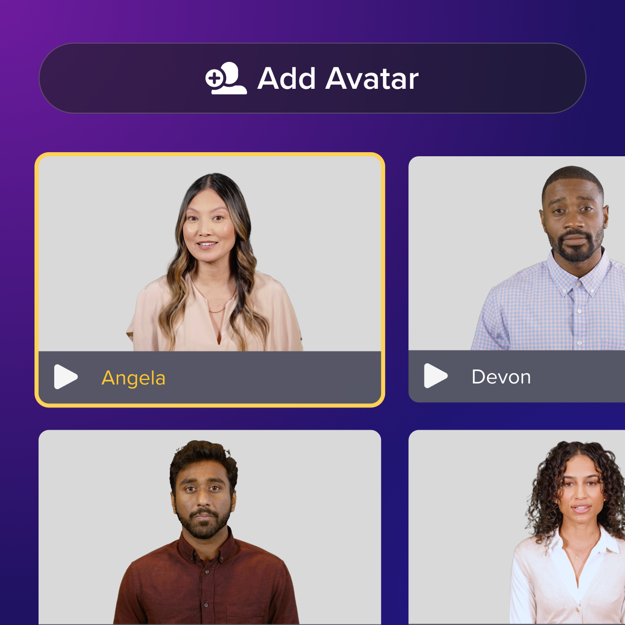 multiple avatar options